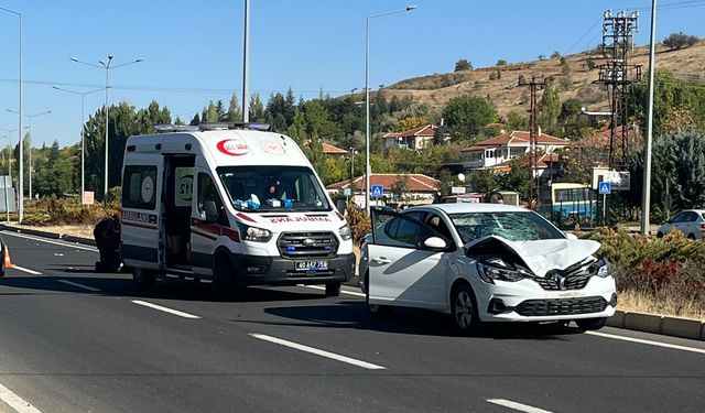 Kırşehir'de otomobilin çarptığı yaya öldü