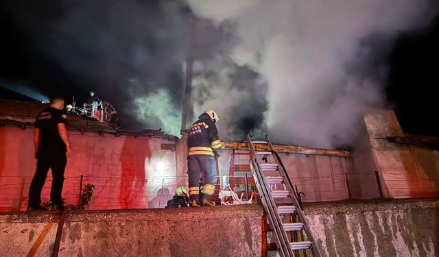 Konya'da müstakil evde çıkan yangın söndürüldü