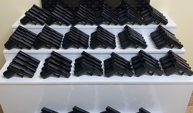 Konya'da silah kaçakçılığı operasyonunda 1 şüpheli yakalandı