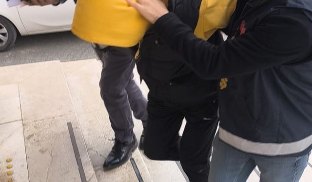 Konya'da uyuşturucu operasyonunda yakalanan şüpheli tutuklandı