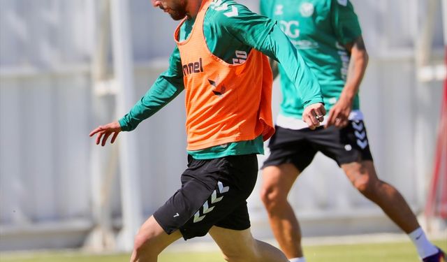 Konyaspor, Kasımpaşa maçının hazırlıklarını sürdürdü