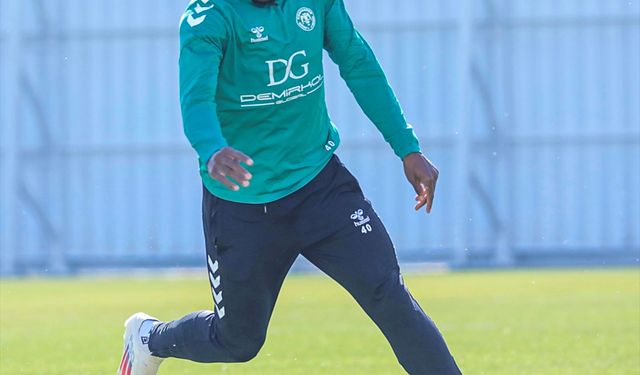 Konyaspor, Samsunspor maçının hazırlıklarını sürdürdü