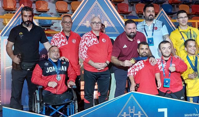 Milli para halterci Abdullah Kayapınar, dünya şampiyonu oldu