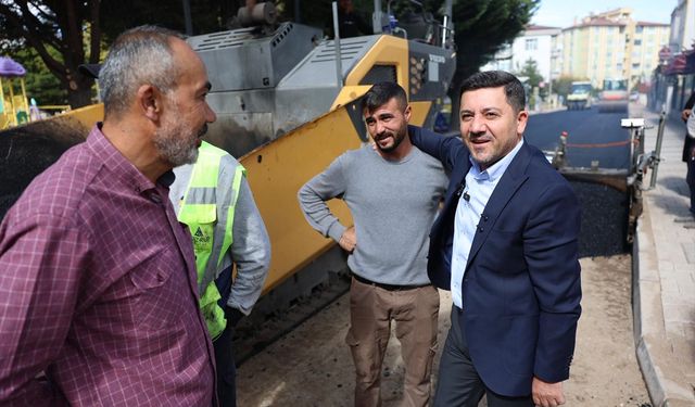Nevşehir Belediye Başkanı Arı, kentteki çalışmaları inceledi