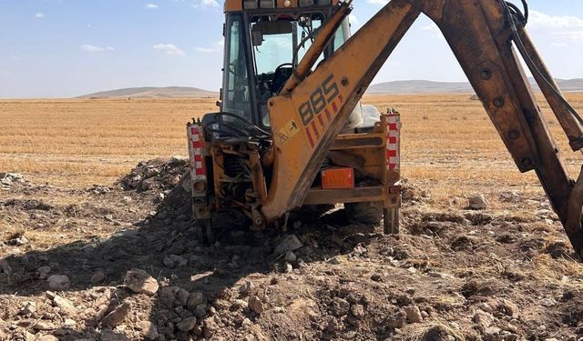 Nevşehir'de kaçak kazı yapan 5 kişi suçüstü yakalandı