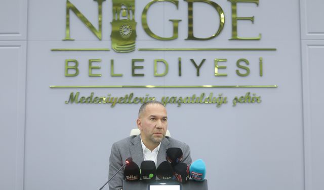 Niğde Belediye Başkanı Özdemir, basın mensuplarıyla buluştu