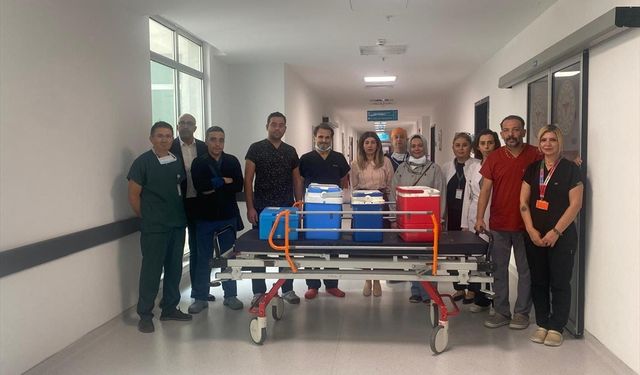 Niğde'de beyin ölümü gerçekleşen 2 kişinin organları 10 hastaya umut oldu