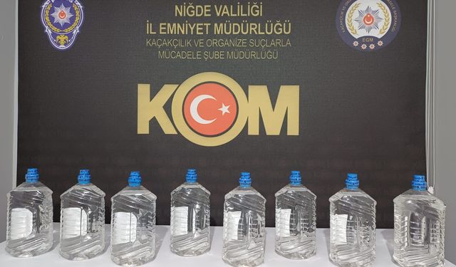 Niğde'de kaçakçılık operasyonlarında yakalanan 5 şüpheliden 1'i tutuklandı