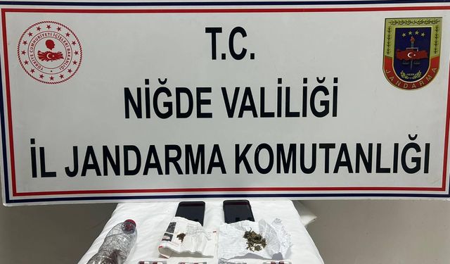 Niğde'de uyuşturucu operasyonlarında 3 şüpheli yakalandı