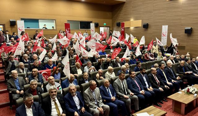 Saadet Partisi Genel Başkanı Arıkan, Kırşehir'de partisinin il kongresine katıldı: