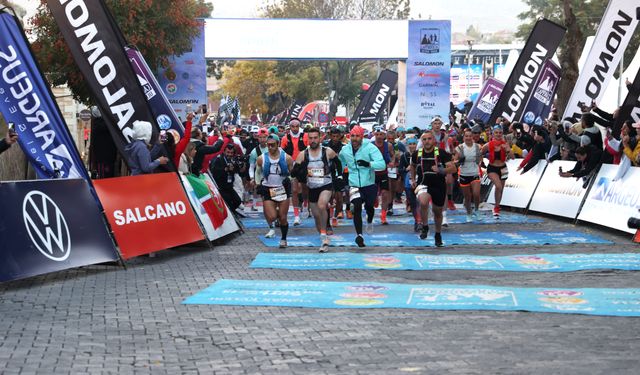 Salomon Kapadokya Ultra Trail Koşusu, 2 bin 406 sporcunun katılımıyla başladı