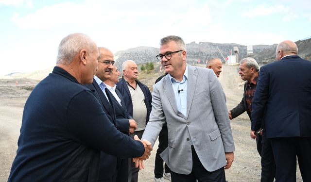 Seydişehir'deki Alacabel Tüneli'nde incelemelerde bulunuldu