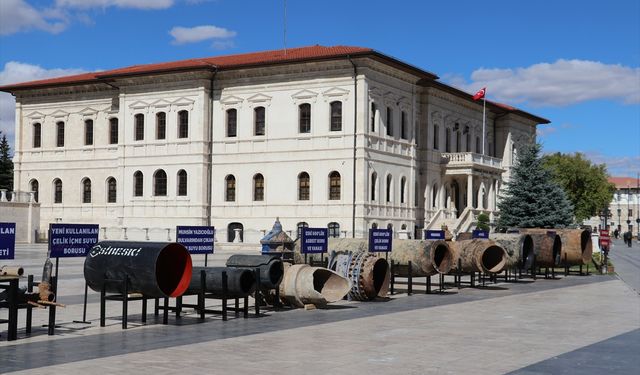 Sivas'ta içme suyu hattındaki yenileme çalışmasında sona gelindi