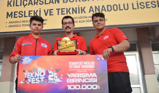 TEKNOFEST'ten dereceyle dönen meslek liselilerin hedefi savunma sanayisi