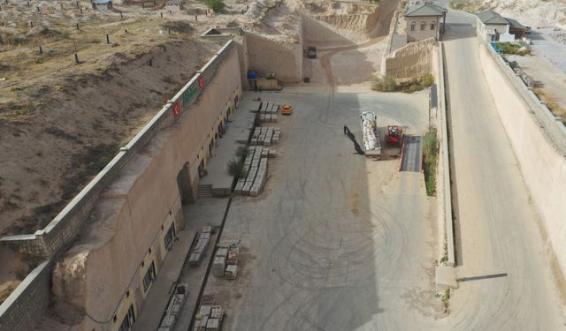 Türkiye'nin patatesi Kapadokya'daki doğal soğuk hava depolarında muhafaza ediliyor