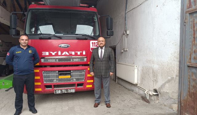 Ulaş Müftüsü İçli, İtfaiyeciler Haftası'nı kutladı