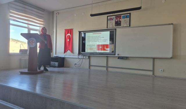 Yahşihan'da öğrencilere sağlıklı beslenme eğitimi verildi