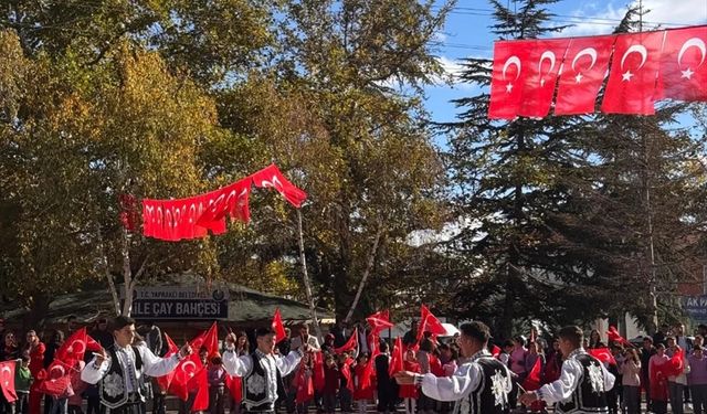 Yapraklı'da Cumhuriyet Bayramı coşkuyla kutlandı