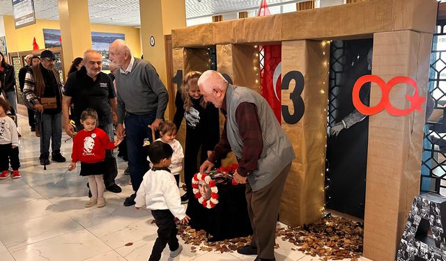 Çocuklar Yaşam Merkezi'nde Atatürk'ü andı