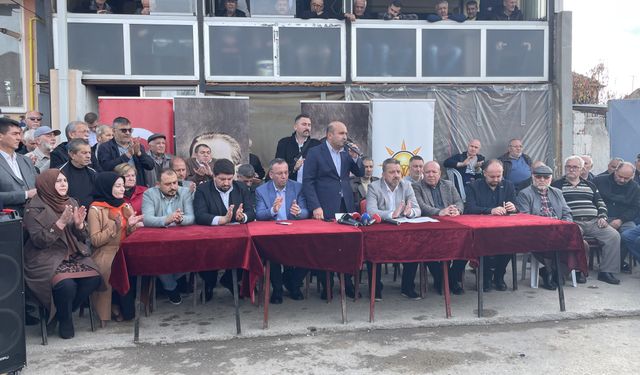 AK Parti İl Başkanı Albayrak Yeşiltepe Mahallesi'nde vatandaşlarla bir araya geldi