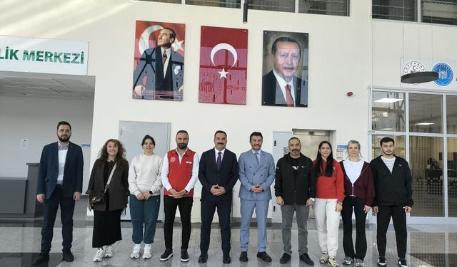 Ankara Gençlik ve Spor İl Müdürü Çelik'ten Akyurt ilçesine ziyaret
