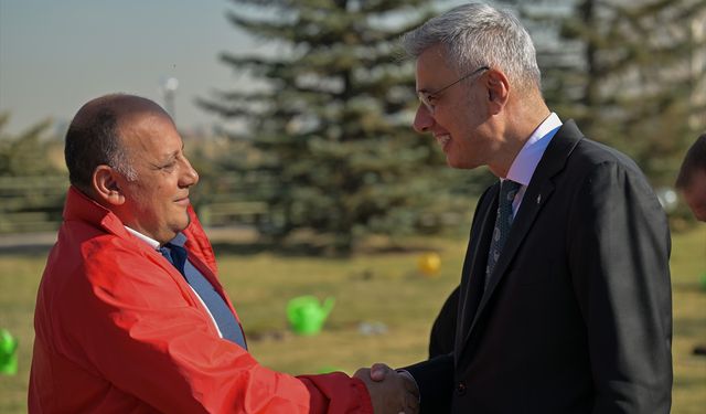 Bakan Memişoğlu, '11 Kasım Milli Ağaçlandırma Günü' fidan dikim etkinliğinde konuştu: