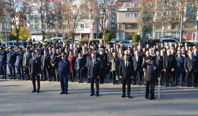 Büyük Önder Atatürk ebediyete intikalinin 87. yılında Kahramankazan'da anıldı