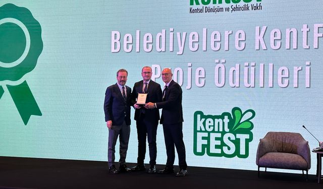 Büyükşehir Belediyesinin 'Suriçi Camikebir Kentsel Dönüşüm Projesi'ne ödül