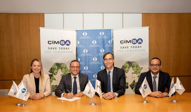 Çimsa'nın sürdürülebilirlik yatırımlarına EBRD'den 50 milyon avroluk finansman
