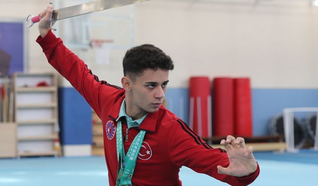 Dünya şampiyonu milli wushucu, 2026 Yaz Gençlik Olimpiyat Oyunları'na gözünü çevirdi