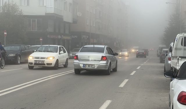 Eskişehir'de sis etkili oldu