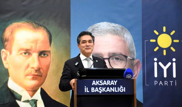 İYİ Parti Grup Başkanvekili Kavuncu partisinin Aksaray 4. Olağan İl Kongresi'ne katıldı