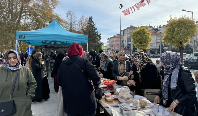 Karaman'da Gazze'ye destek kermesi düzenlendi