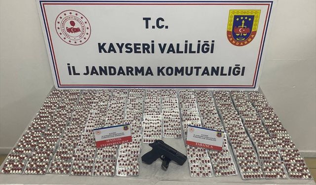 Kayseri'de uyuşturucu madde ticareti yapan 5 zanlı yakalandı
