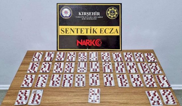 Kırşehir'de uyuşturucu operasyonunda yakalanan 1 şüpheli tutuklandı