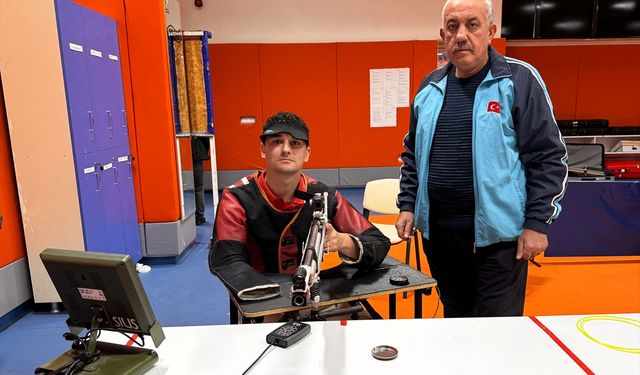 Milli para atıcı Yusuf, nişangahına 2026 Avrupa Para Atıcılık Şampiyonası'nı koydu