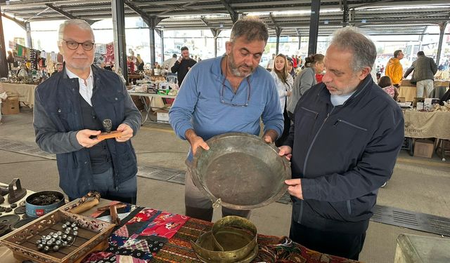 Talas Antika Pazarı nostalji tutkunlarını ağırladı