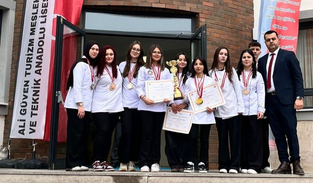 Ali Güven Turizm Mesleki ve Teknik Anadolu Lisesi, gastronomide 'en iyi lise' seçildi