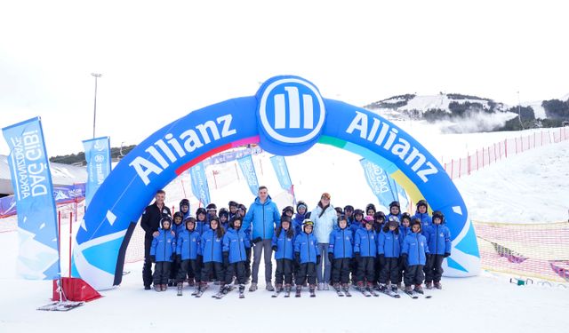 Allianz Türkiye'den Palandöken'de kız çocuklarına uzun soluklu kayak desteği