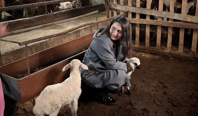 Bahşılı Kaymakamı Bozkır'dan kadın çiftçiye ziyaret