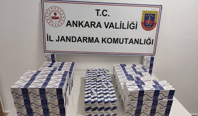 Başkentte 8 bin 100 sahte etiketli gıda takviyesi ile 5 ton etil alkol ele geçirildi