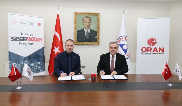 ERÜ ile ORAN arasında 'Siber Güvenlik Eğitimi İşbirliği Protokolü' imzalandı