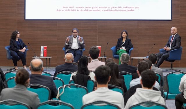 Girişimciler Ostim Teknopark'ta sahneye çıktı