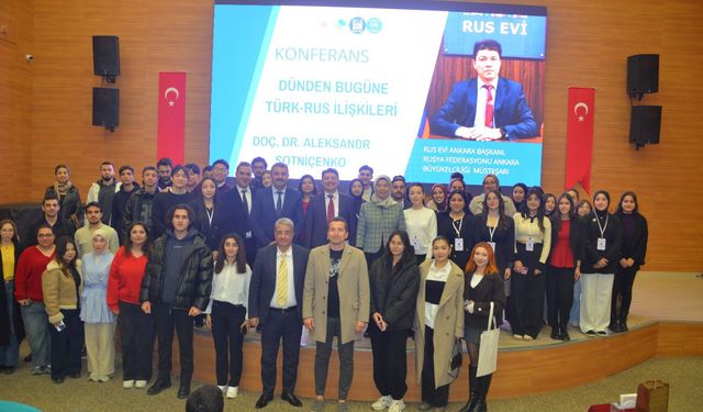 KAEÜ'de 'Dünden Bugüne Türk-Rus İlişkileri' programı düzenlendi