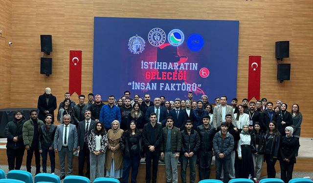 KAEÜ'de 'İstihbaratın Geleceği: İnsan Faktörü' eğitimi verildi