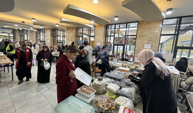 Karaman'da Gazze'ye destek kermesi düzenlendi