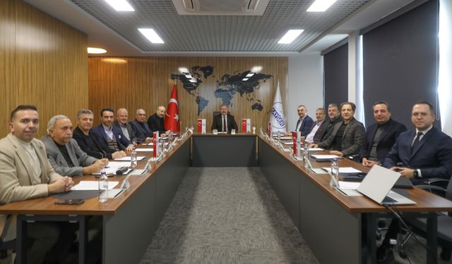 Kayseri Serbest Bölgesi'nde yılın son yönetim kurulu toplantısı gerçekleştirildi