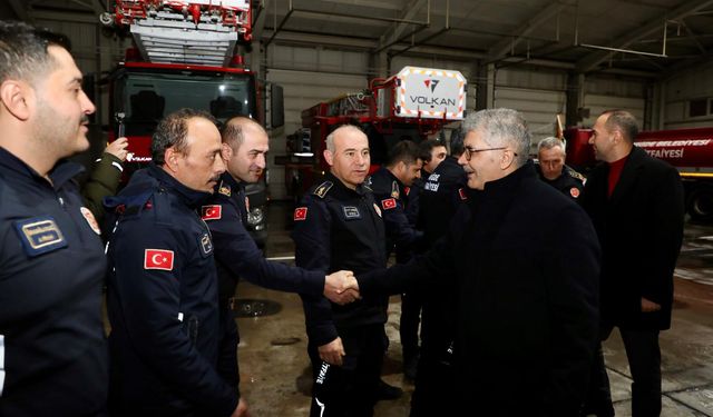 Kırıkkale, Niğde, Yozgat ve Kırşehir'de görevi başındaki personelin yeni yılı kutlandı