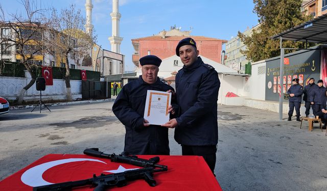 Konya'da engellinin askerlik heyecanı