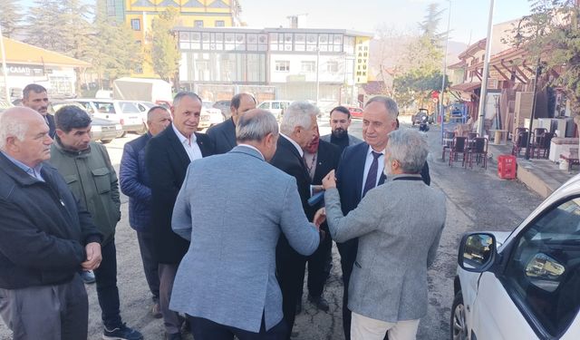 MHP Konya İl Başkanı Karaarslan Hüyük ilçesini ziyaret etti